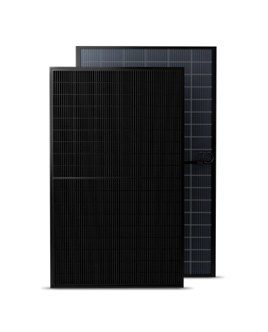 JA Solar JAM60D40 Bifacial 500W LB Schwarzer Rahmen MC4 (N-Type)